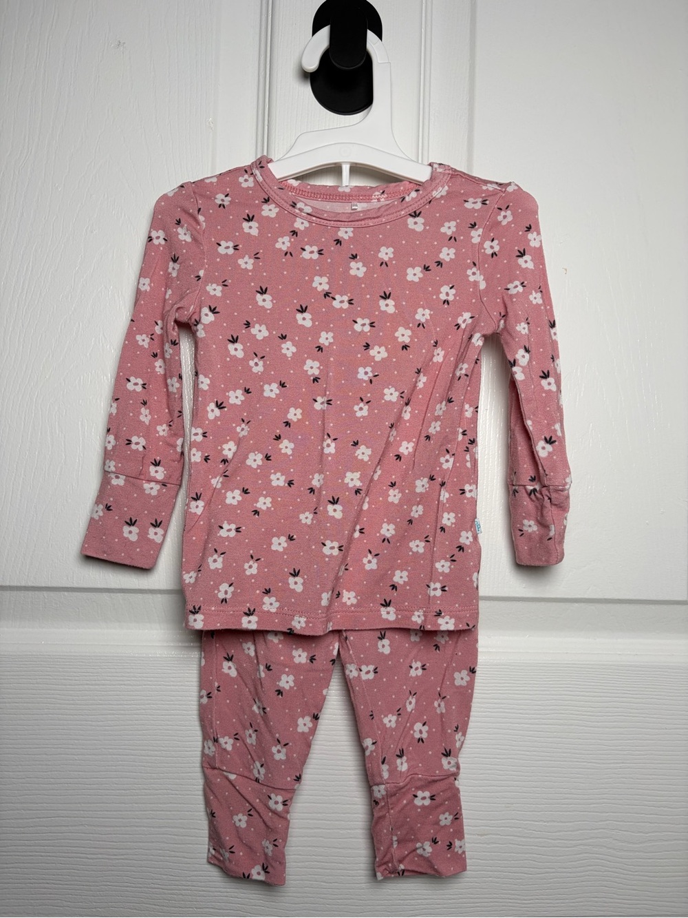 Posh Peanut Emmilene Floral 2 Piece Pajama Set 6-12M EUC